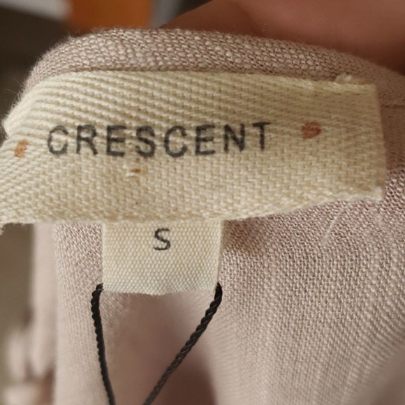 Crescent Light Beige Cold Shoulder Tunic - Picture 11 of 11